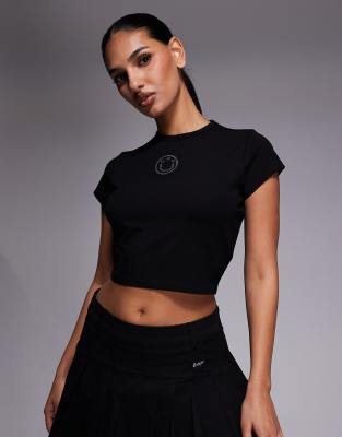 Hugo Blue - Dome - T-Shirt in Schwarz