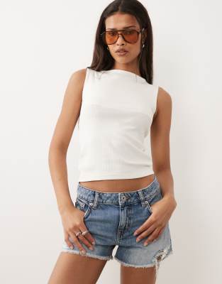 HUGO Blue galimon denim shorts in mid blue bright blue 26490₽