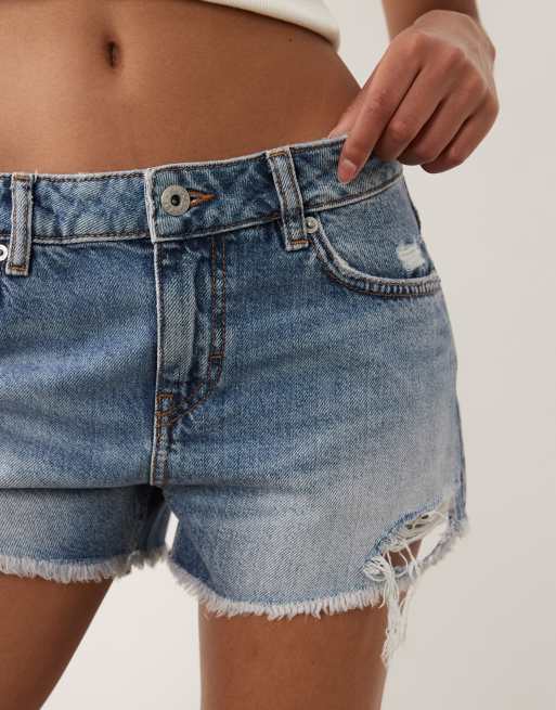 HUGO Blue - Galimon - Mellemblå denimshorts, 5 af 5