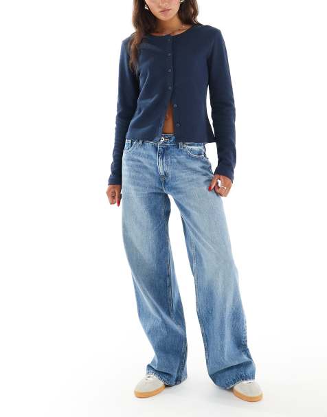 HUGO Blue - Gamale - Jeans met rechte pijpen in blauwe wassing - view 1