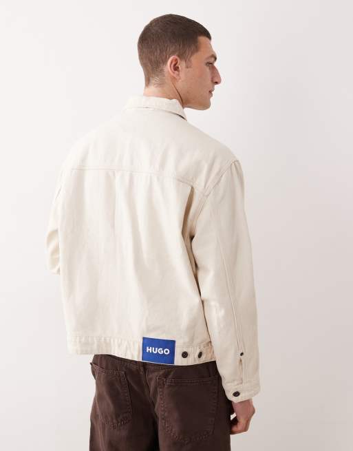 Hugo Blue - Giacca in denim écru, 5 di 5