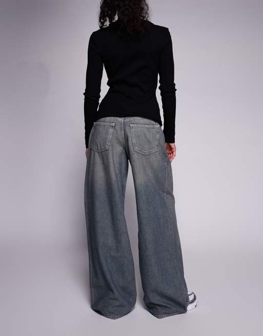 Hugo Blue Gobana baggy jeans in blue, 3 of 5