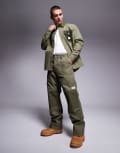 [Hugo Blue] HUGO BLUE Gorka pants in green (part of a set) W33 Open Green