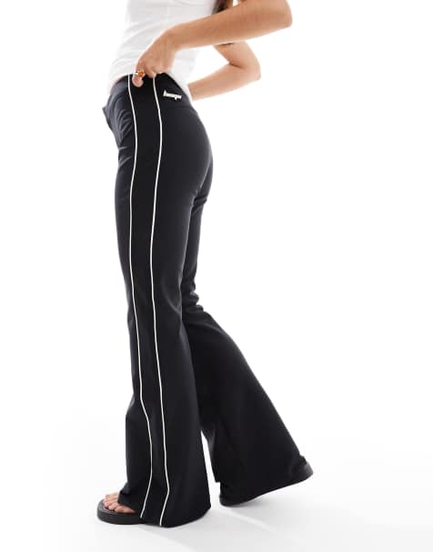 HUGO Blue - Hizumi - Flare-broek in zwart - view 1