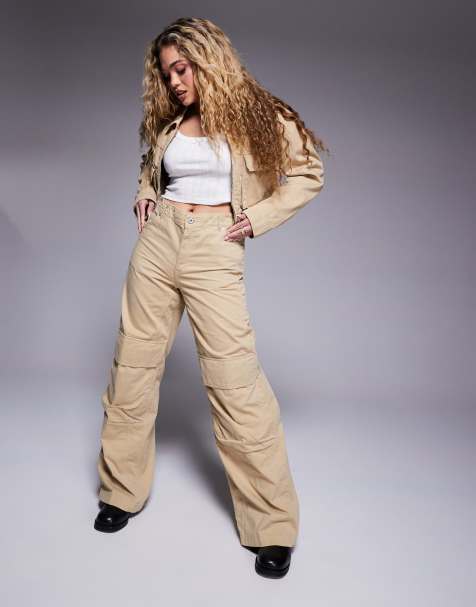 HUGO Blue hunder trousers in beige