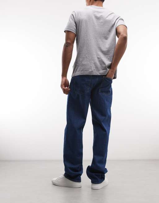 HUGO Blue - Jean baggy - Bleu vif, 3 de 5