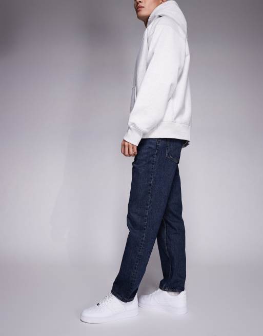 HUGO BLUE Jonah regular fit denim jeans in navy, 3 of 5