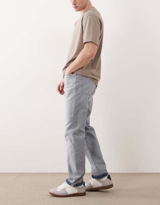 HUGO BLUE Jonah regular fit distressed denim jeans in light blue, 2 of 5
