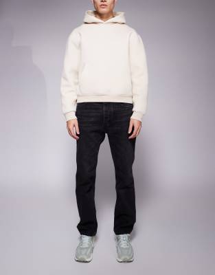 Hugo Blue HUGO BLUE Jonah straight fit jeans in dark grey