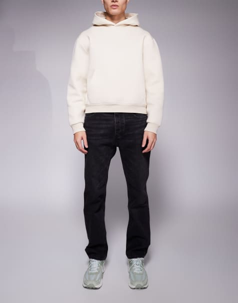 HUGO BLUE Jonah straight fit jeans in dark grey - view 1