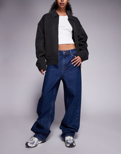 HUGO Blue - Leni - Losse jeans in donkerblauwe wassing - view 1