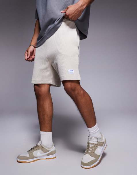 Hugo Blue – Loose-Fit-Jerseyshorts in Stein - view 1