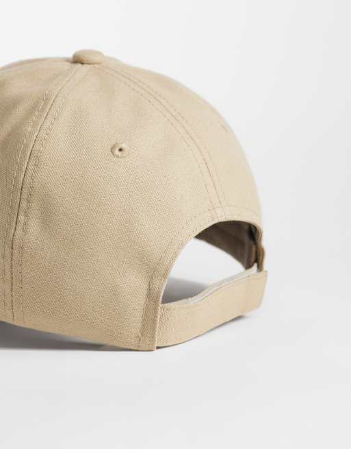HUGO Blue - Mael - Baseballpet met logo aan de zijkant in beige, 3 van 3