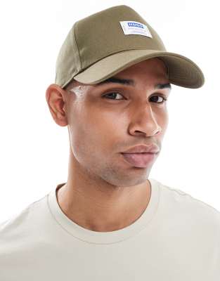 Hugo Blue Merk Cap In Green
