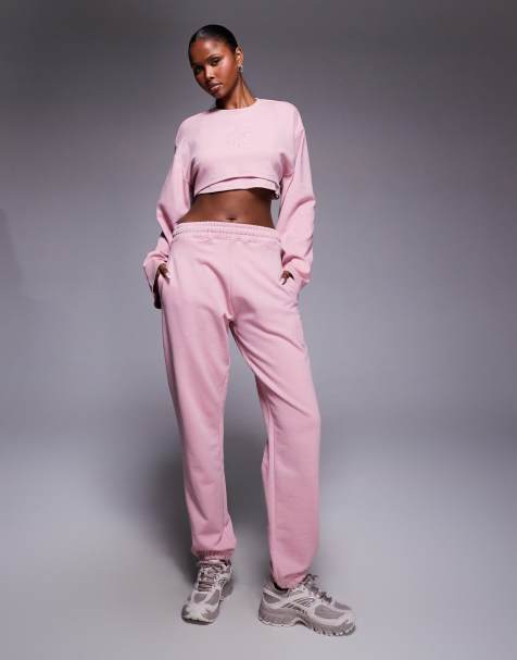 Hugo Blue Naleisy trackies in pastel pink (part of a set) - view 1