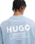 [Hugo Blue] Hugo Blue Nalono t-shirt in blue XS Light/pastel blue