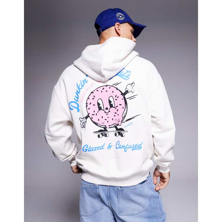 Off white donut hoodie on sale