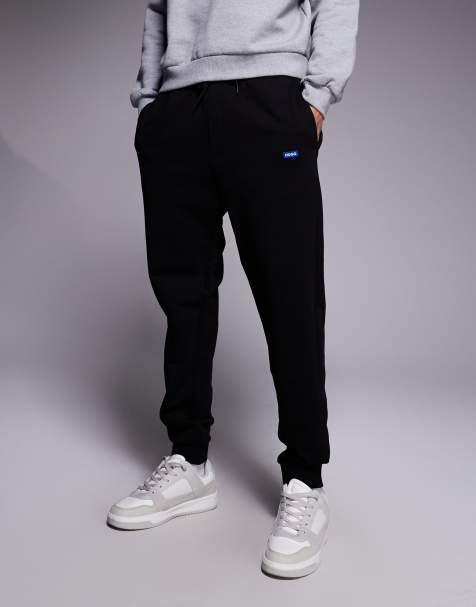 HUGO Blue Napin trackies in black - view 1