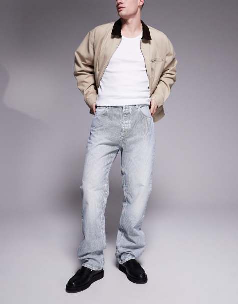 HUGO Blue - Nate - Lyseblå jeans med poset pasform - view 1