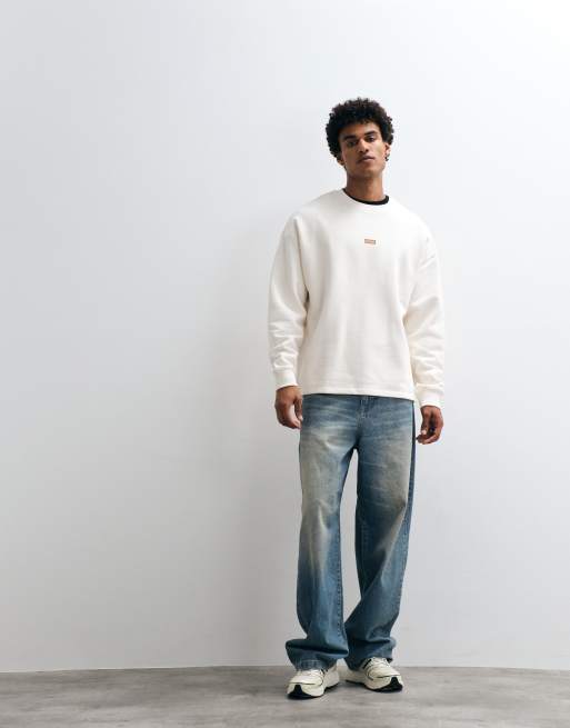 HUGO Blue - Naviu - Sweat - Blanc, 2 de 5