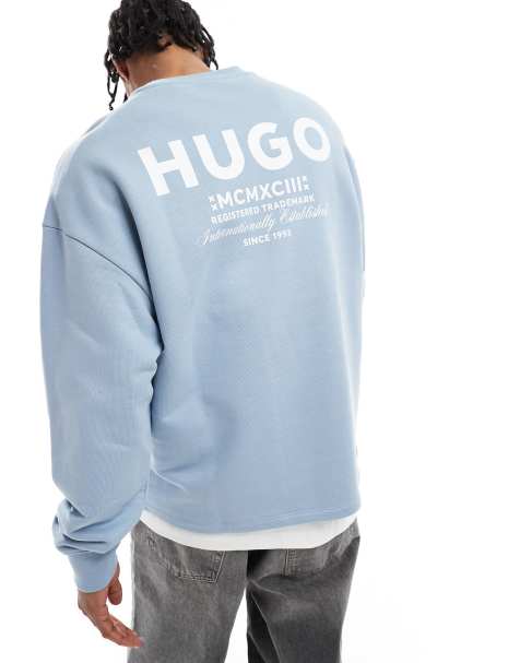 Hugo Blue Naviu sweatshirt in blue - view 1
