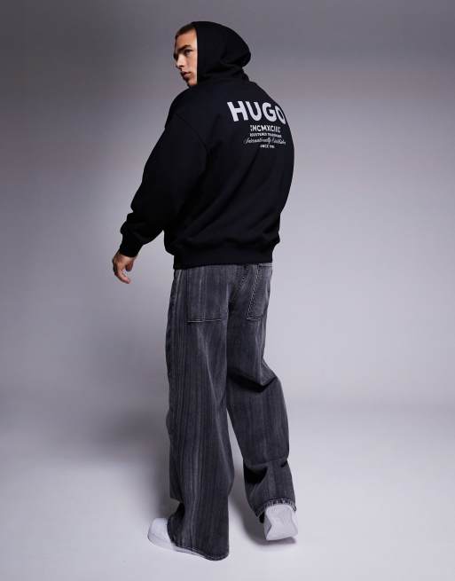 【送料&関税込】Hugo Boss Sweatshirt nazardo Hugo Boss Boss Nazardo Sweatshirt In Black | ModeSens