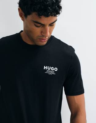 Hugo Blue Nesptee Regular Fit T-shirt In Blue