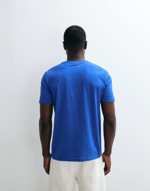 HUGO Blue - Nesptee - T-shirt coupe classique - Bleu, 4 de 5