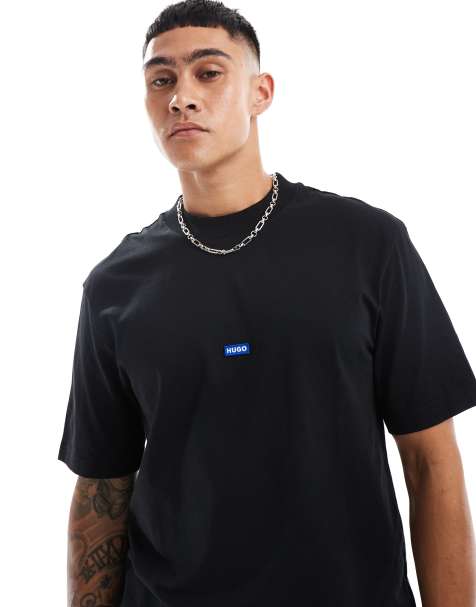 HUGO Blue – Nieros – Svart t-shirt - view 1