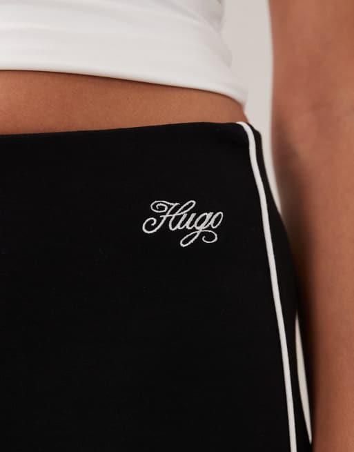 HUGO Blue – Niflack – Jersey-Hose in Schwarz, 3 von 5