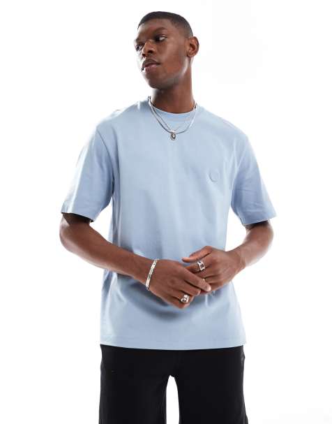HUGO Blue - Niley - T-shirt - Bleu - view 1