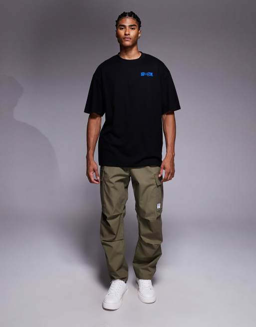 Hugo Blue Nilte t-shirt in black, 2 of 5