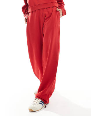 Hugo Blue Norata Sweatpants In Red