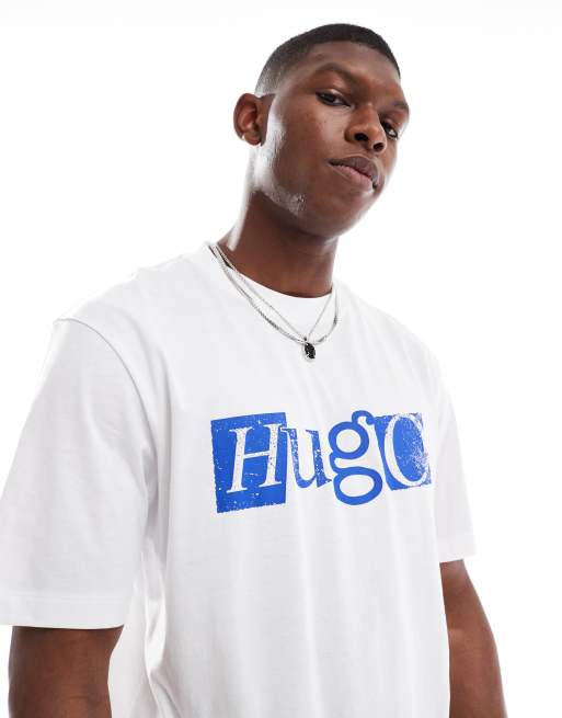 HUGO DINAYA - Maglietta a manica lunga - black one/nero