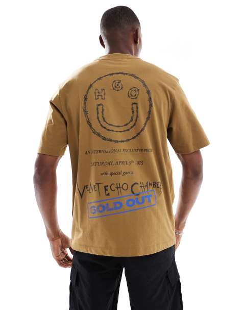 HUGO Blue Nylix t-shirt in green - view 1