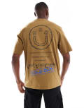 [Hugo Blue] HUGO Blue Nylix t-shirt in green M Open Green