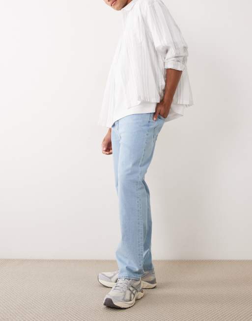 Hugo Blue regular fit denim jeans light wash blue, 3 of 5