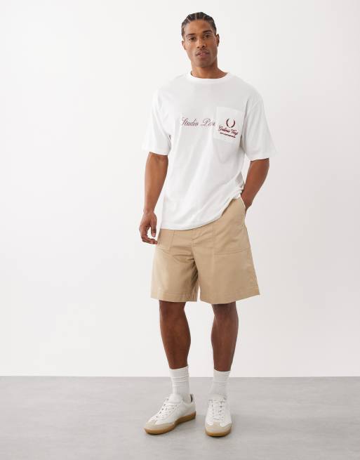HUGO Blue – Slim-Fit-Shorts in mittlerem Hellbraun, 2 von 5
