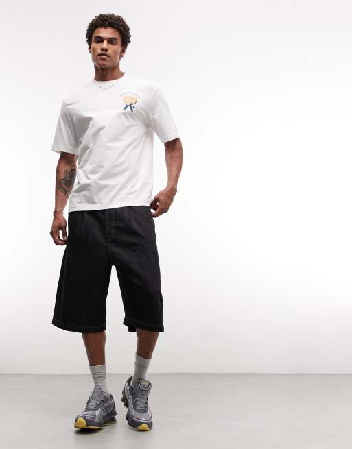 HUGO Blue – T-Shirt aus Jersey in Weiß mit Rückenprint, 2 von 5