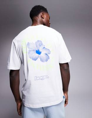 T-shirt avec logo imprim - Hugo Blue - Modalova