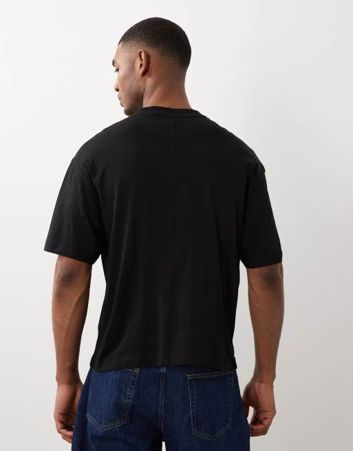 HUGO Blue - T-shirt imprimé - Noir, 2 de 5