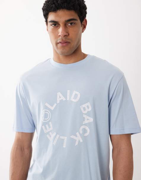 Hugo Blue - T-shirt in jersey azzurro - view 1