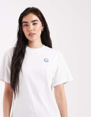 Hugo Blue Vintage t-shirt in white - view 1