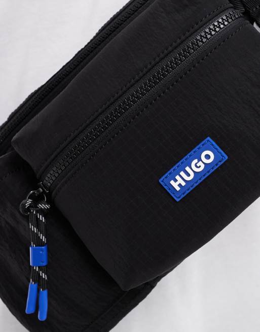 HUGO BLUE Vytal bumbag in black, 3 of 4