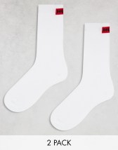 adidas Training 3 pack cushioned crew socks in white ASOS