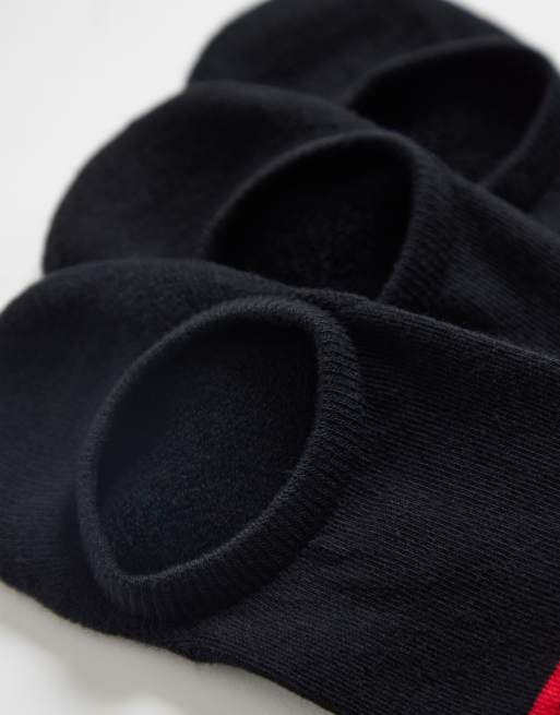 Hugo Bodywear 3 pack trainer logo socks in black, 2 of 3