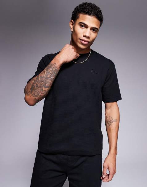 HUGO Bodywear - Austin - Sort T-shirt - Del af sæt - view 1