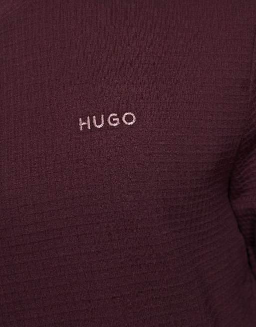HUGO Bodywear Austin t-shirt in brown, 5 of 5