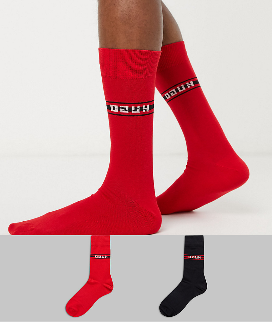 HUGO - Bodywear - Cadeauset met 2 paar sokken in multi