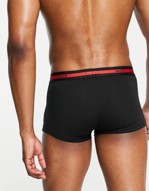 BOSS Bodywear - Confezione da 3 boxer aderenti neri | ASOS